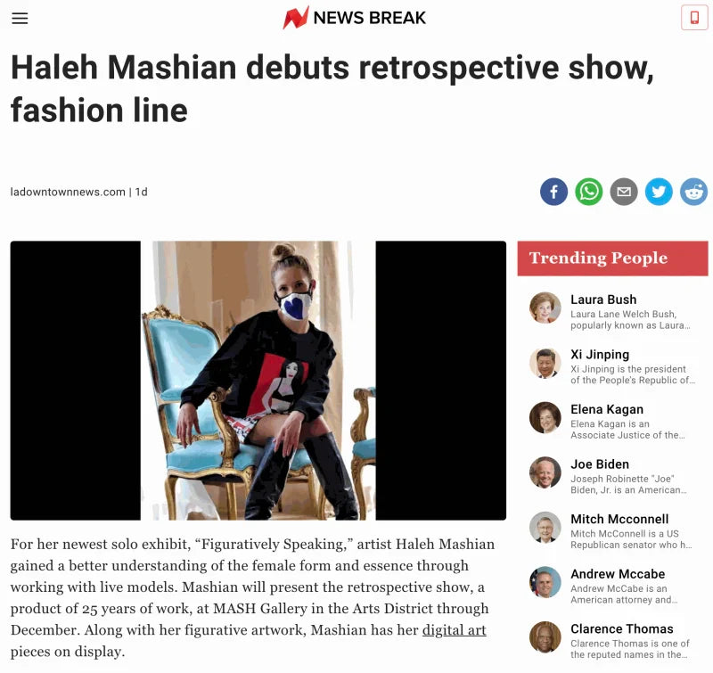 News Break – Haleh Mashian Feature