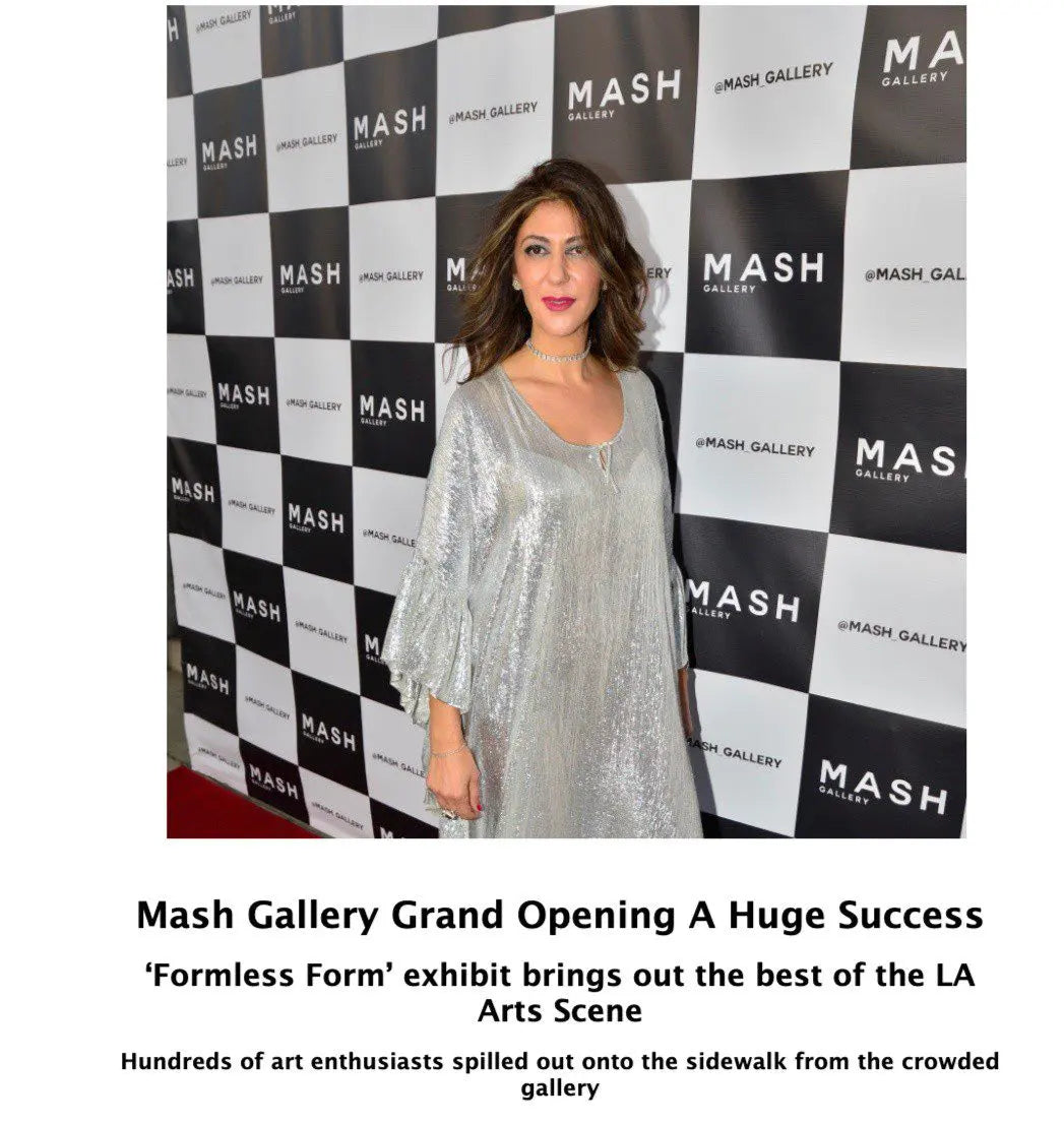 Mash Gallery Grand Opening A Huge Success ‘Formless Form’ exhibit brings out the best of the LA Arts Scene