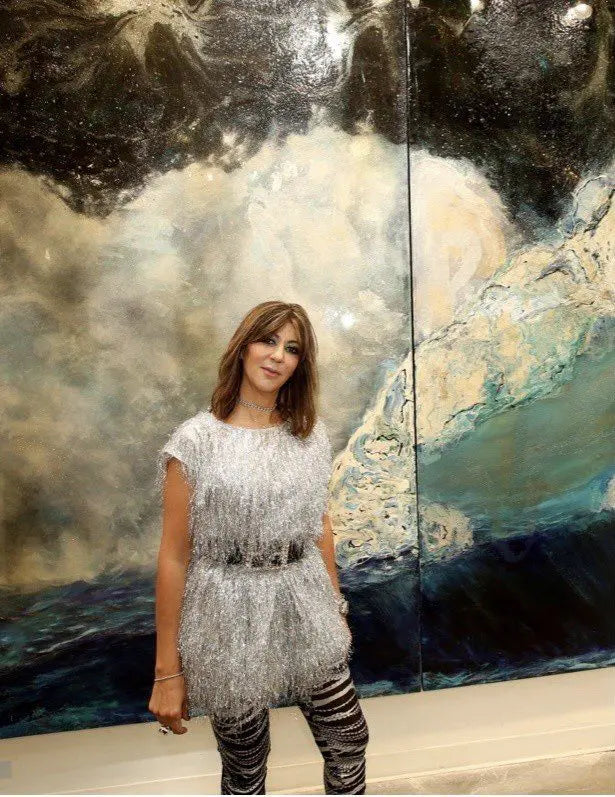 Abstract Artist Haleh Mashian’s New Show Opens To Rave Reviews