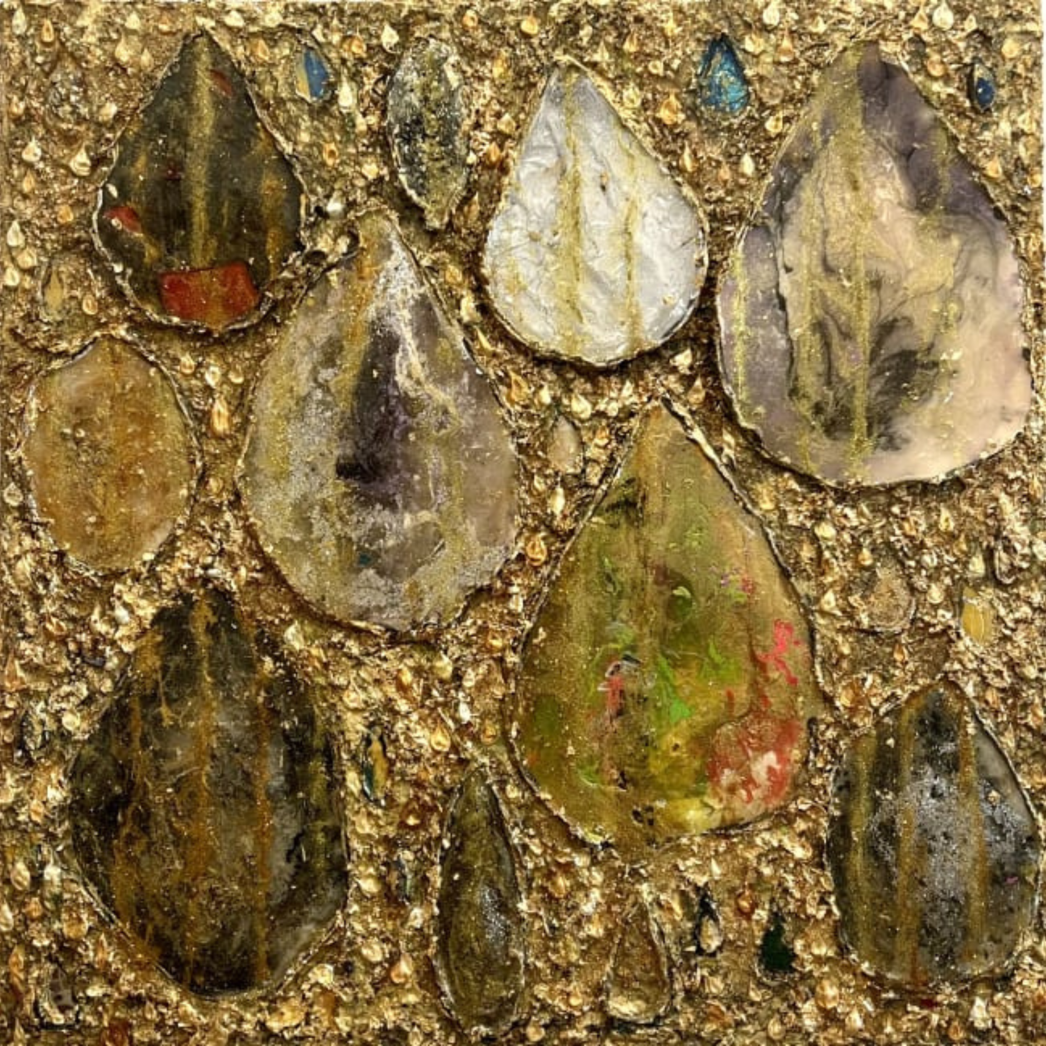 Dancing in Shimmering Rain (Gold) - MASH City