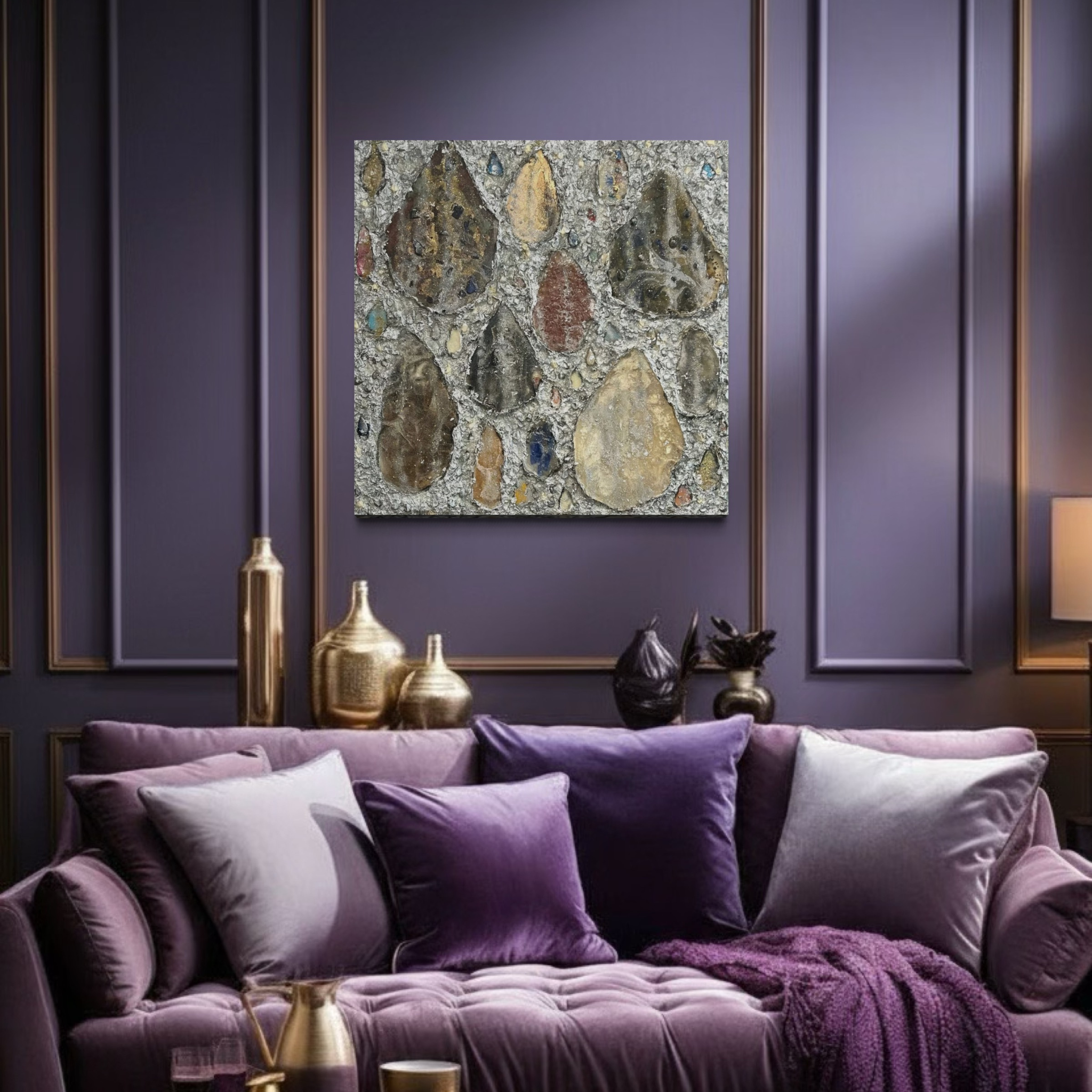 Dancing in Shimmering Rain (Silver)