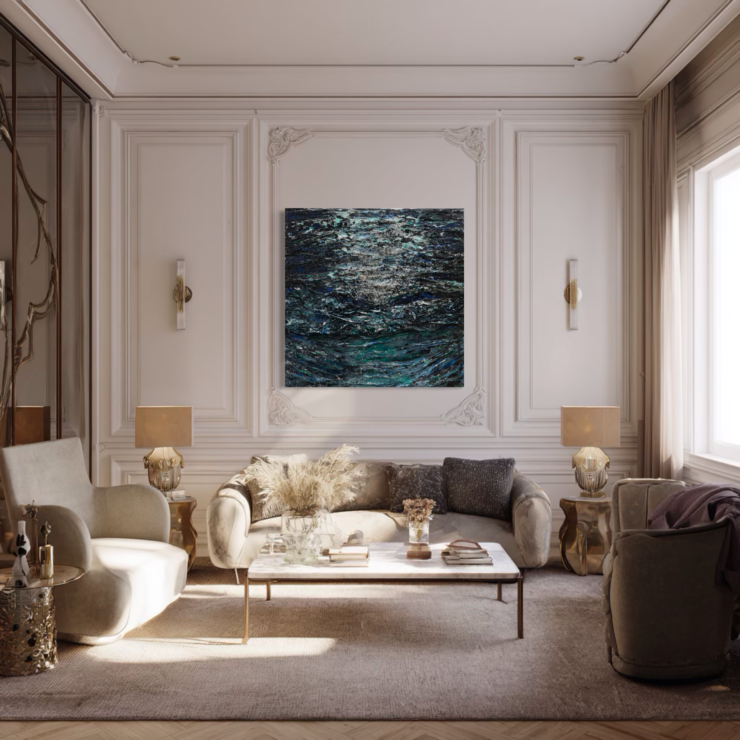 Moonlight Reflection